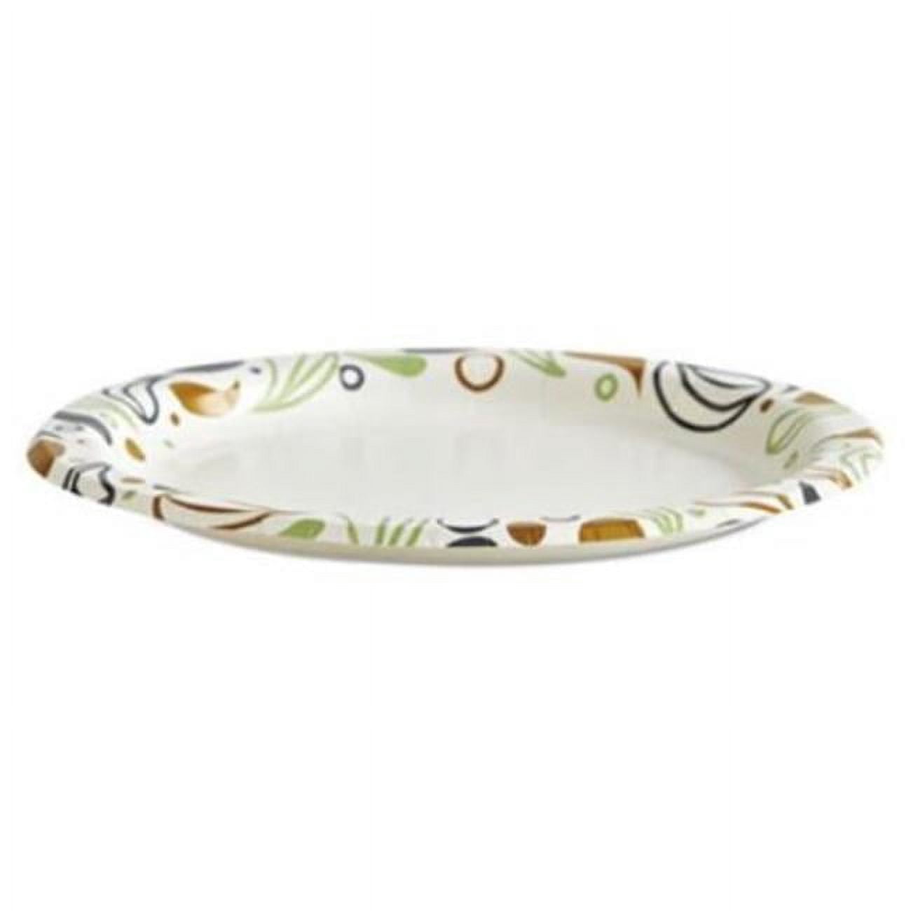 6 in. Deerfield Printed Paper Plates, Diameter, 50 Plates Per Pack - Packs of 20
