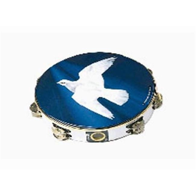 6 in. Dove Tambourine, 6 Pair Jingle