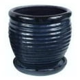 thumbnail image 1 of 6 in. Drip Blue Honey Jar Planter, 1 of 1