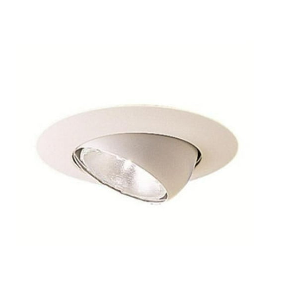 6 in.,EYEBALL TRIM,WHITE