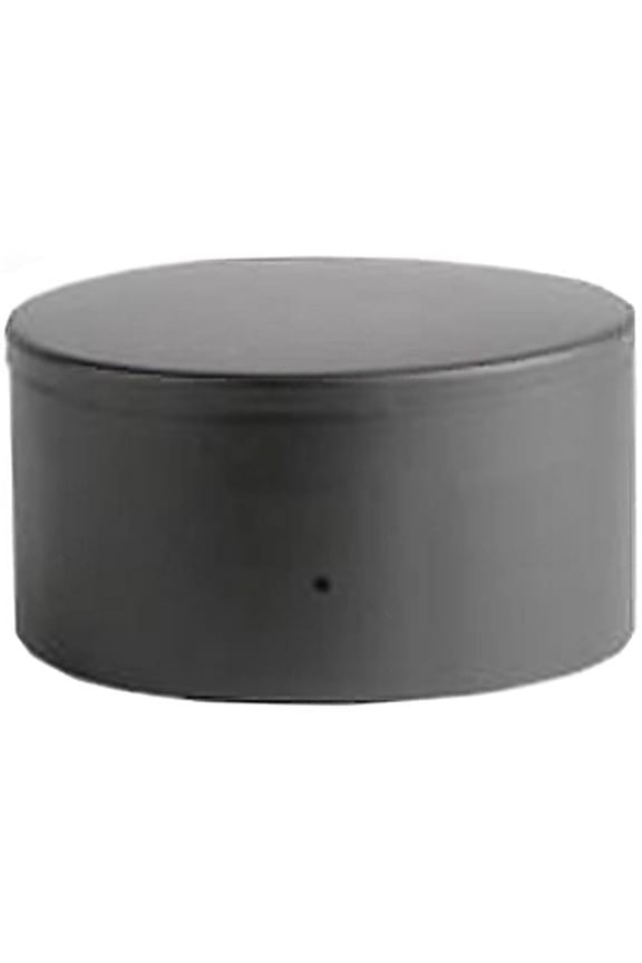 6 in. Galvanized Round Cap