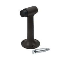 6 in. Heavy Duty Floor Mount Bumper, Oil Rubbed Bronze - Solid