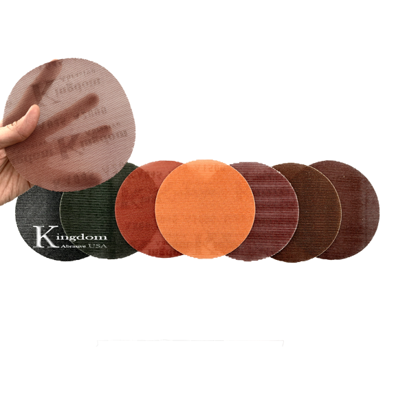 6-in. KINGDOM ABRASIVE 2000-Grit Pro-Net Discs with Free Pad Protector (20-Pack)