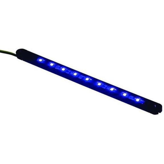 6 in. LED Flex Light White Tape Track with Ends & Hardware, Blue