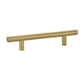thumbnail image 1 of 6 in. Mid Century Modern Bar Pull, Satin Brass, 1 of 1