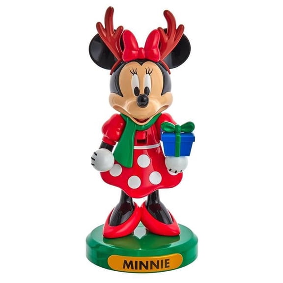 6 in. Minnie Mouse with Tree Nutcracker
