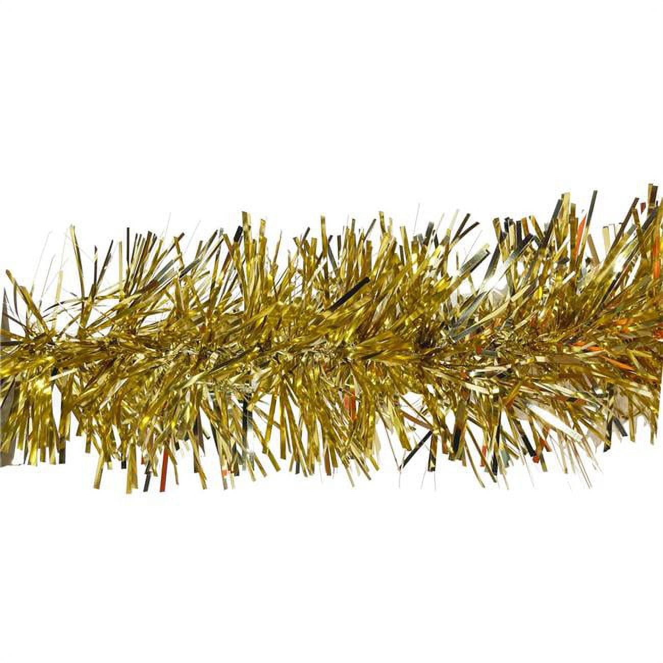 6 in. Mylar Sections Garland, Gold 20 ft.