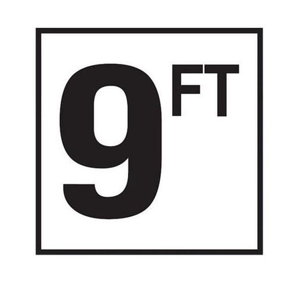 6 in. No Skid Ceramic Tile - 9 FT