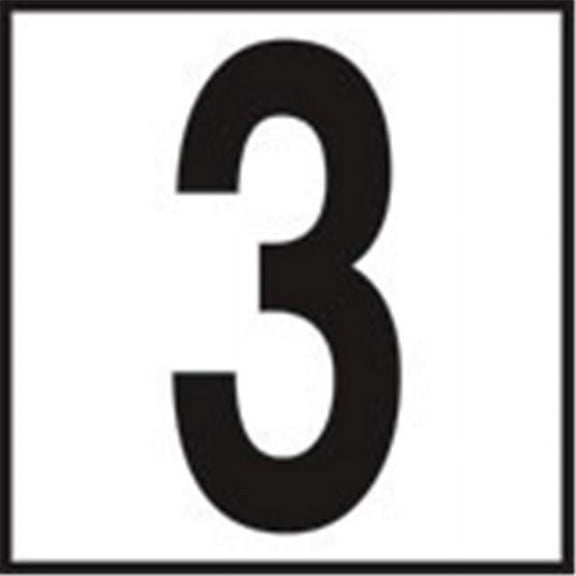 6 in. Non Skid Ceramic Tile 3 - 5 in. Size Number