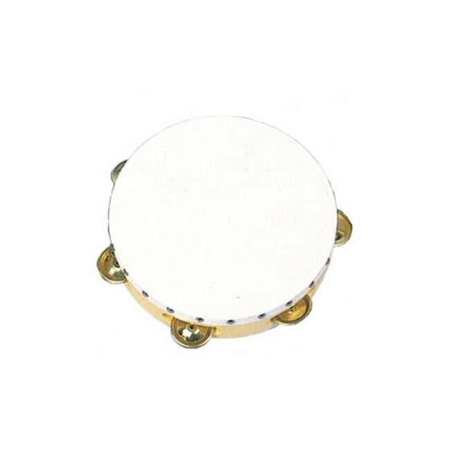 6 in. Plastic Rim Tambourine