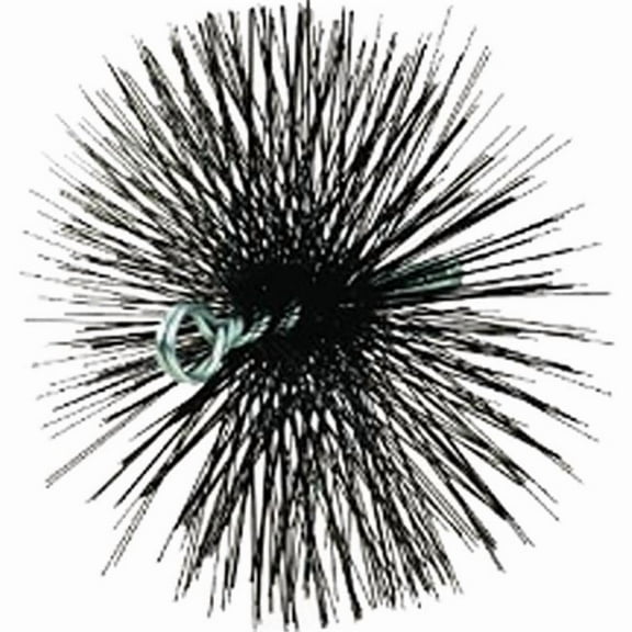 6 in. Round Devil Wire Chimney Brush