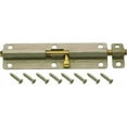 thumbnail image 1 of 6 in. Rust-Resistant Barrel Bolt Steel, Galvanized, 1 of 1