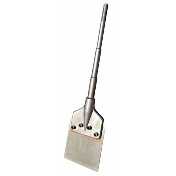 6 in. SDS-Max Floor Scraper, Forged Steel, Assembly