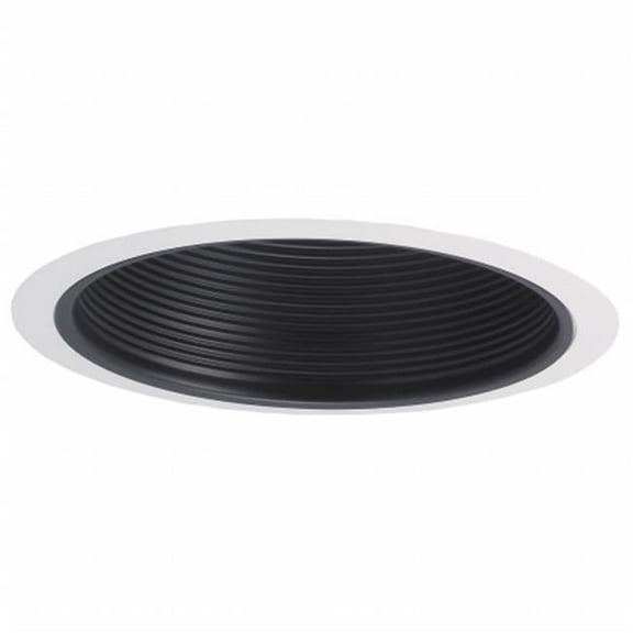 6 in.,STEPPED BAFFLE,B,WHITE RING