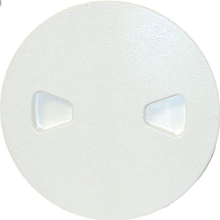 6 in. Screw Out Deck Plate, Sandshell