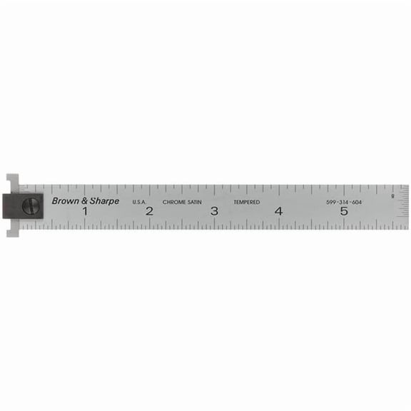 6 in. Stainless Steel Rule