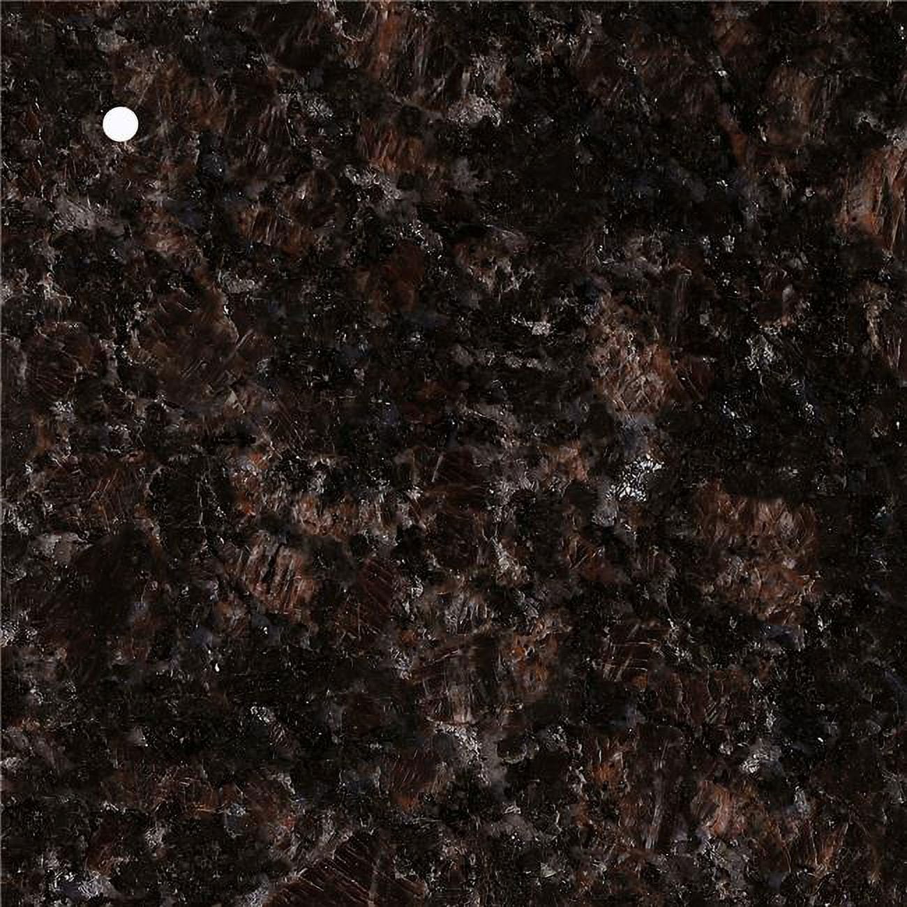 Picture of 6 in. Stone Finish Sample, Dark Brown Granite - Walmart.com
