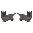 thumbnail image 1 of 6 in. Super Cute Dog Decal - Skye Terrier - Pack of 2, 1 of 1