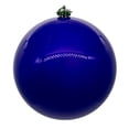 thumbnail image 1 of 6 in. UV Drill Pearl Ball Ornament, Purple - Bag of 4, 1 of 1