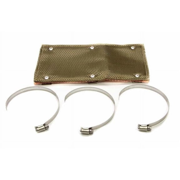 6 in. x 1 ft. Titanium Pipe Exhaust Shield