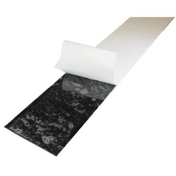 6 in. x 15 ft. Tape High Grade Neoprene Rubber Roll - 60A Adhesive Backing - 1 in. Thickness