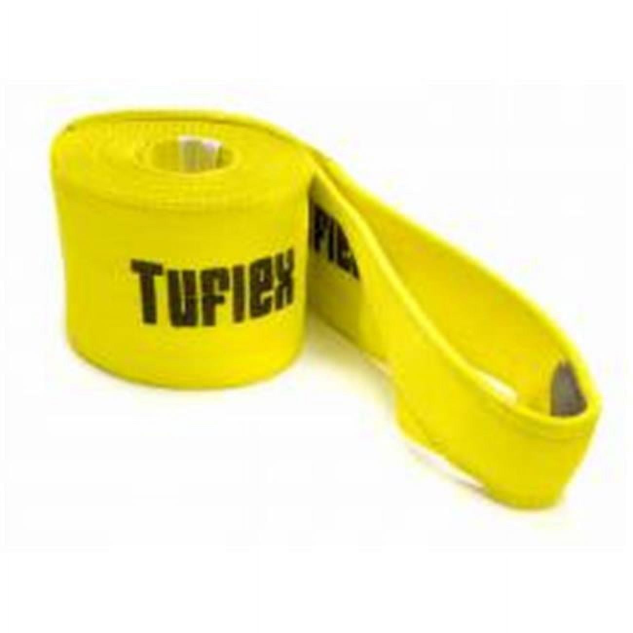6 in. x 30 ft. Nylon Tow Strap, Yellow
