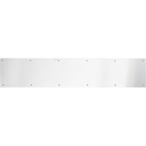 6 in. x 40 in. Kick Plate Satin Stainless Steel Magnetic Mount