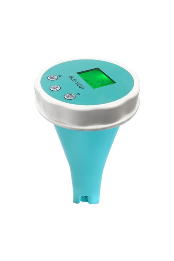 6 in1 Water Quality Detector PH EC TDS ORP CL Temperature Calibration Chlorine Water Tester APP Online Monitor for Swimming Pool ,Multifunctional