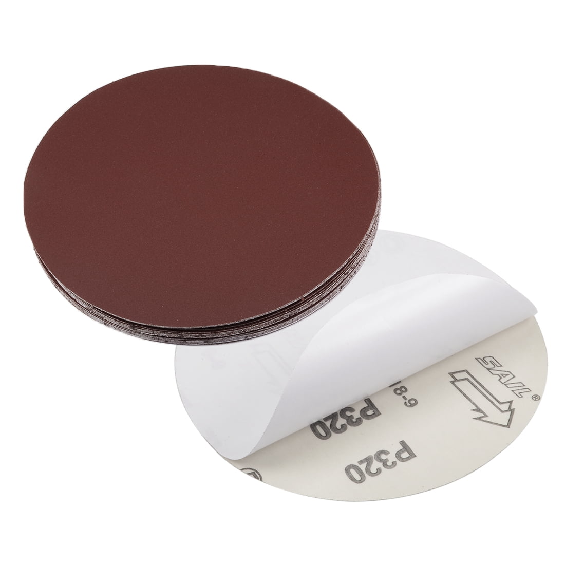 6inch 320Grits PSA Sanding Disc, AdhesiveBacked Sanding Sheets
