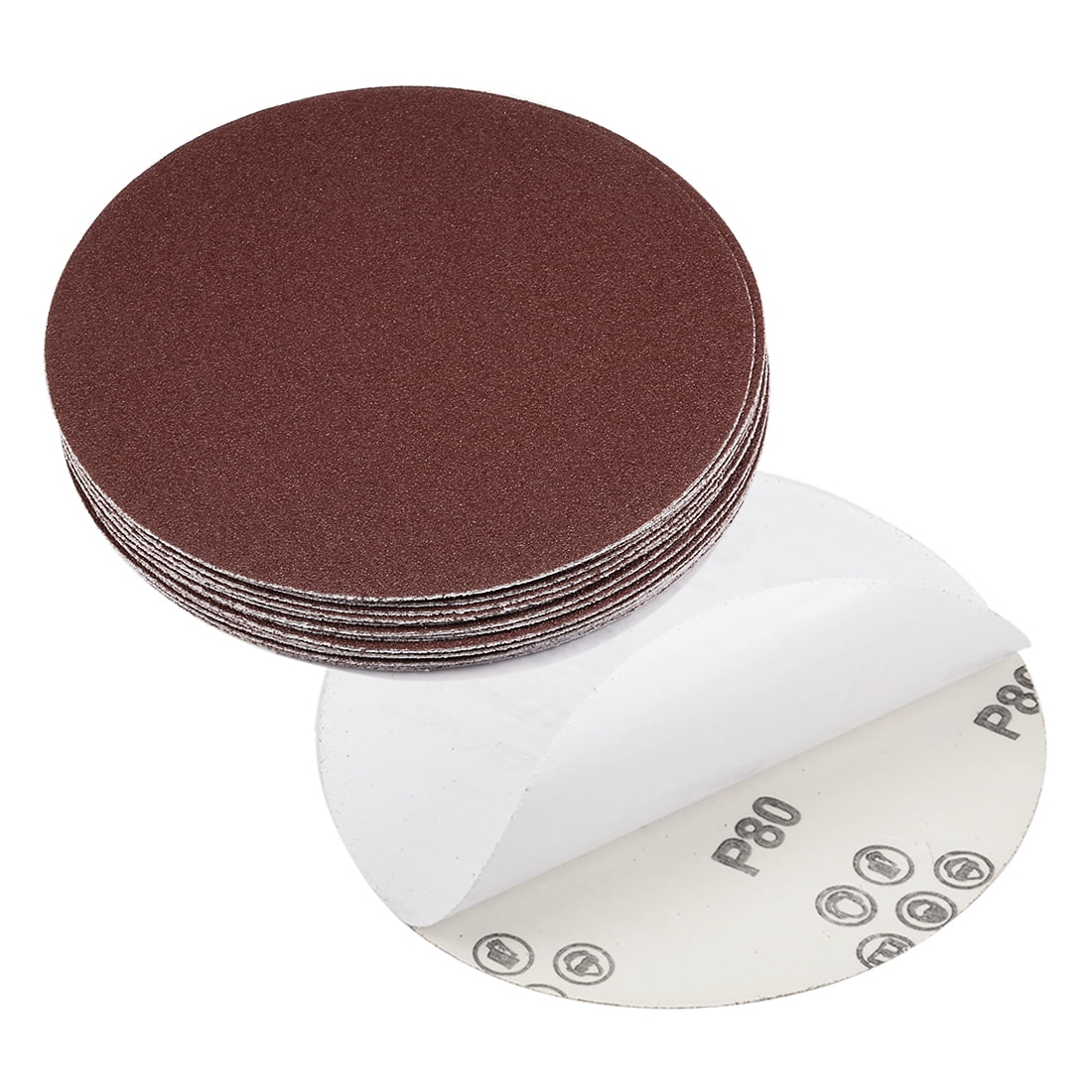 6inch 80Grits PSA Sanding Disc, AdhesiveBacked Sanding Sheets