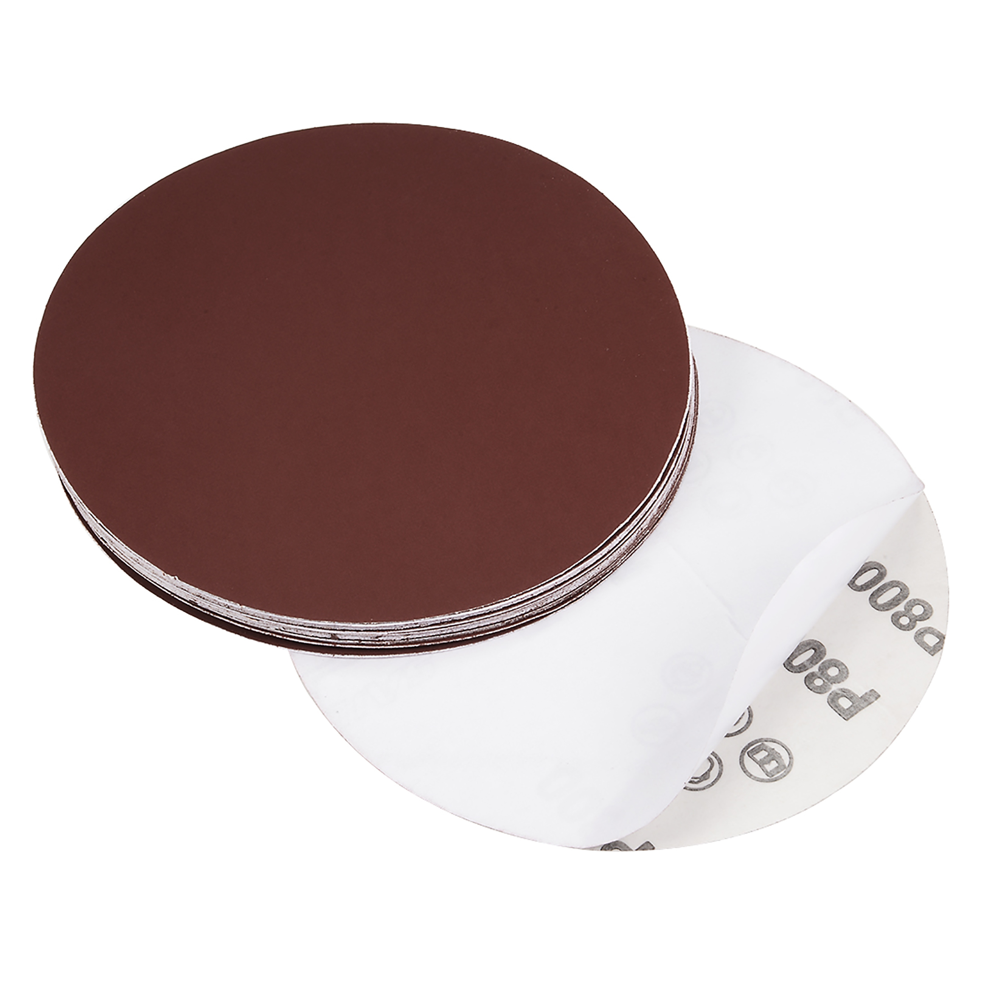6-inch 800-Grits PSA Sanding Disc, Adhesive-Backed Sanding Sheets Aluminum Oxide Sandpaper for Orbital Sander 20pcs