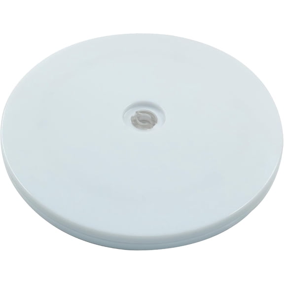 6 inch Acrylic Lazy Susan Turntable, White Turntable Organizer Round Rotating Plate for Kitchen Pantry Cabinet Cake Cookie Decorating, 30-lb Load Capacity (360 Rotation)