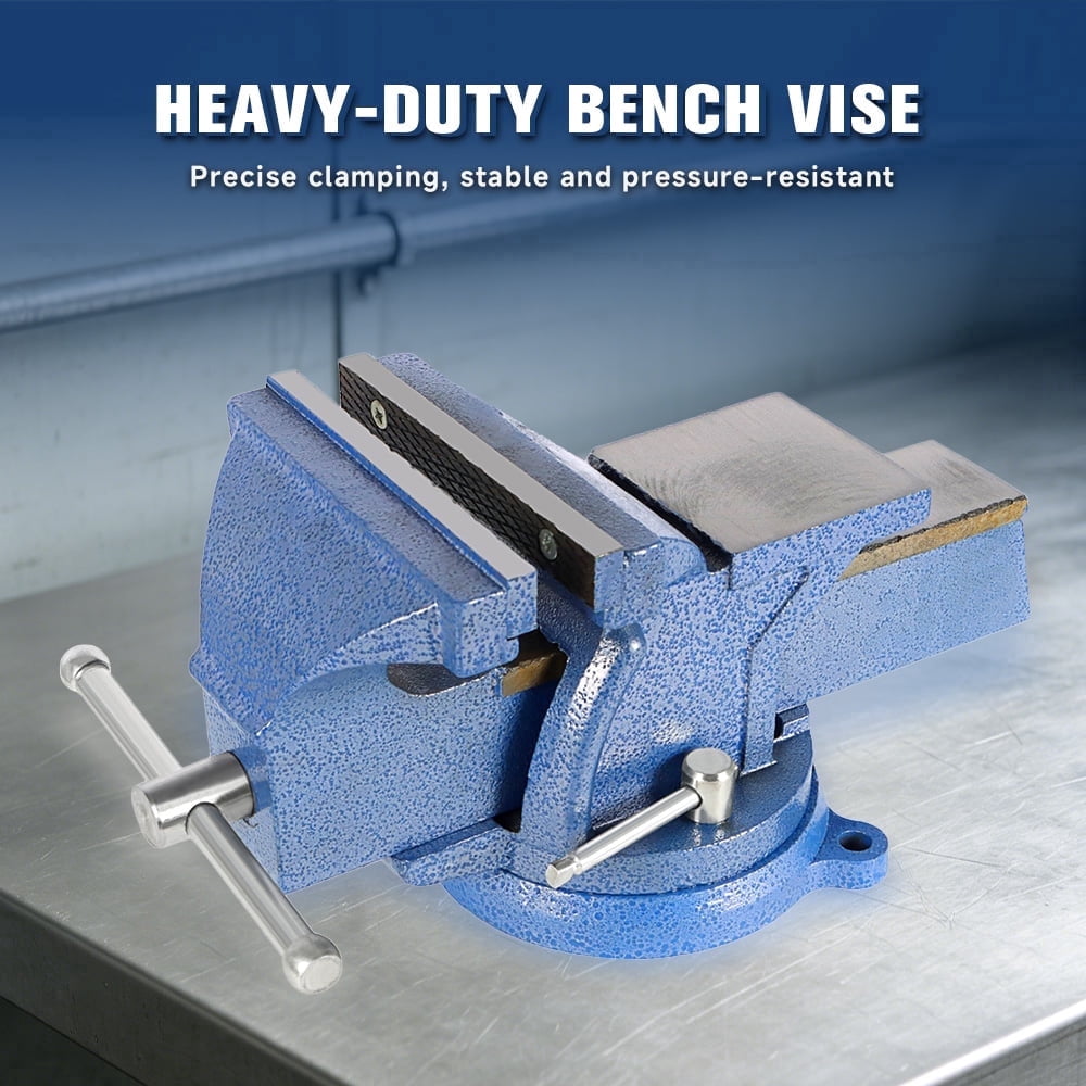 MechEquip 6" Heavy-Duty Bench Vise