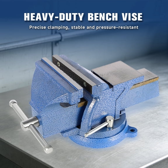 MechEquip 6" Heavy-Duty Bench Vise