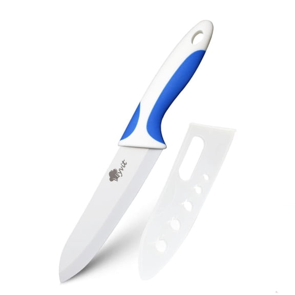 6-inch Ceramic Knife Rustproof Chef Knife with Comfortable Handle,Household Kitchen Knife Cutting Tool,Blue