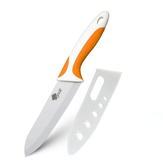 6-inch Ceramic Knife Rustproof Chef Knife with Comfortable Handle,Household Kitchen Knife Cutting Tool