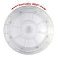 thumbnail image 1 of 6 inch Clear Small Turntable Mini Acrylic Ball Bearing Rotating Tray for Spice Rack Table Cake Kitchen Pantry（1 Pc）, 1 of 8