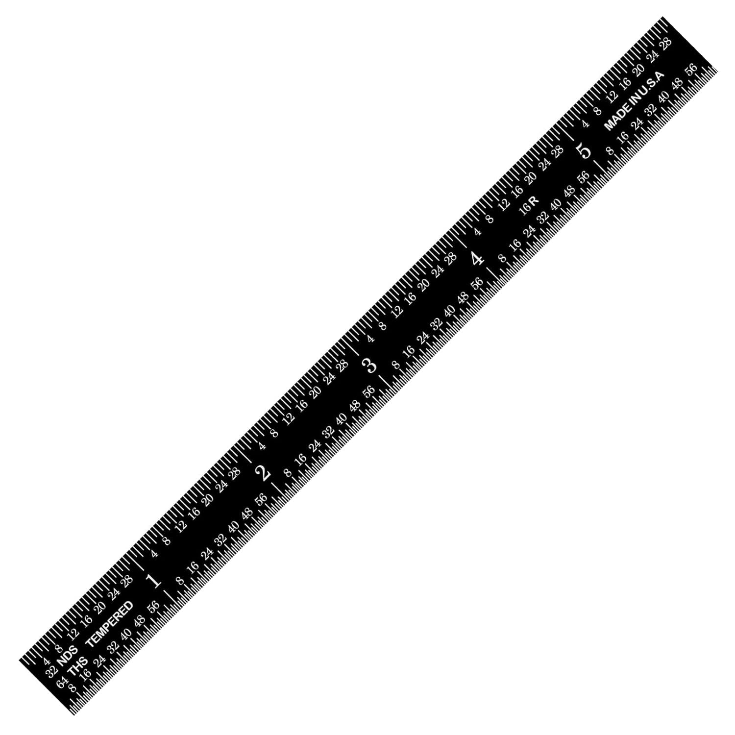 6 inch Flexible Metal Ruler, Easy to Read Stainless Steel High Contrast ...