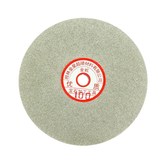 6-inch Grit 100 Diamond Coated Flat Lap Wheel Grinding Sanding Polishing Disc