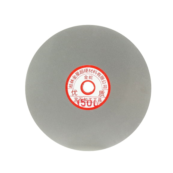 6-inch Grit 1500 Diamond Coated Flat Lap Wheel Grinding Sanding Polishing Disc