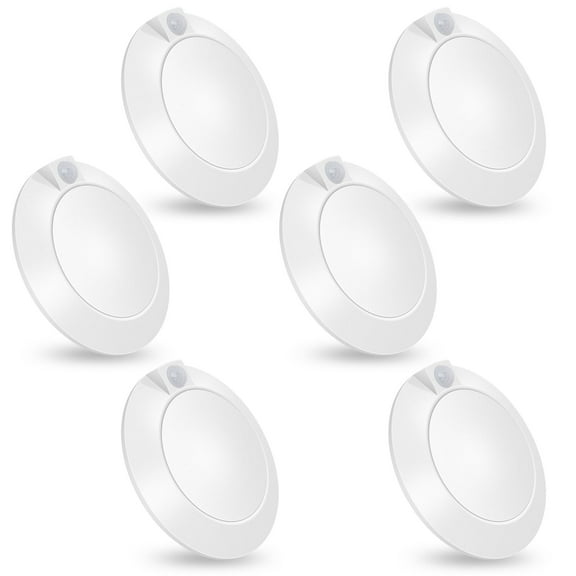 6 inch Led Motion Sensor Light Indoor,120V CRI90 14W 3000K Warm White Surface Mount Led Ceiling Light, Motion Activated Disk Light for Closet Hallway Stairwell