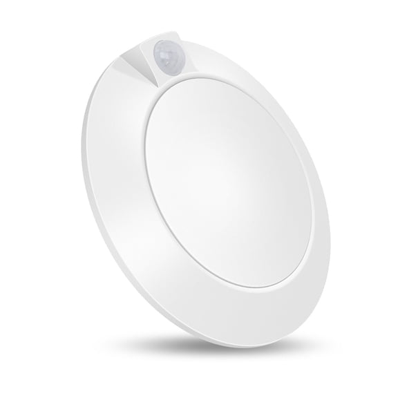 1PC 6 inch Led Motion Sensor Indoor Disk Light, Hardwired 120V/60Hz 14W 3000K 950LM, Suitable for Wet Locations, for Closets, Hallways, Entryways, Stairs
