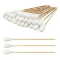 thumbnail image 1 of 6 inch Long Cotton Swabs 400 Pcs for Pets, Gun Cleaning or Makeup, 1 of 6