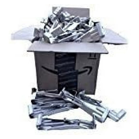 6 inch Premium Quick Screw Gutter Hanger with Clip 50 Pack