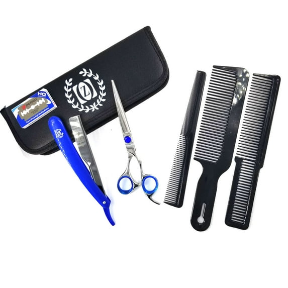 6 inch Shears Barber Shears Kit w/ FREE SHIPPING Tijeras Close Cut Wet Shave