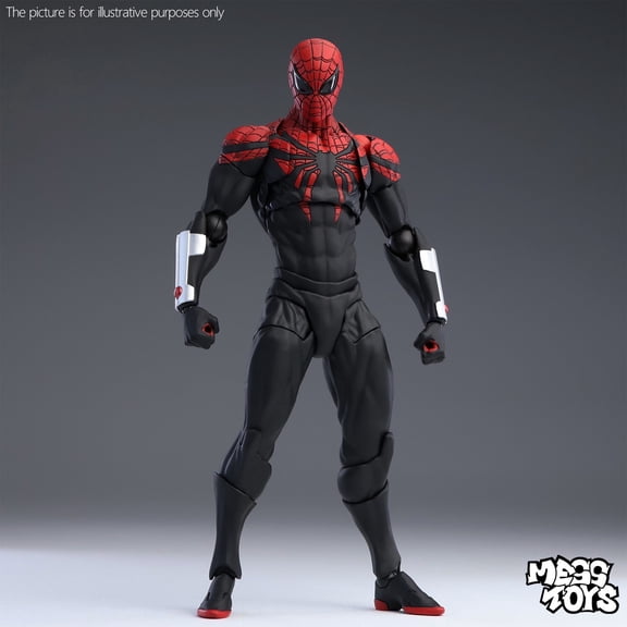 6-inch Superoir Spider Action Figure Model Movable with Accessories Box Set