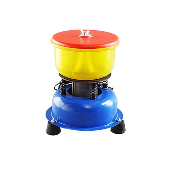 6 inch Vibratory Tumbler Polishing Machine Jade Agate Grinder Vibrating Barrel Grinder ,Powerhouse Performance