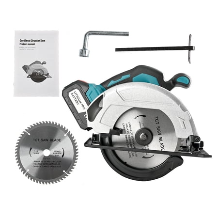 6-inch mini chain saw with adjustable chain Battery X2+double Guide Plate