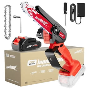 Mini Cordless Chainsaw 6-inch *Upgraded Version+1 Battery+1 Chain+gift Box