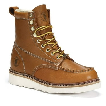 6 inch soft toe wedge work boots
